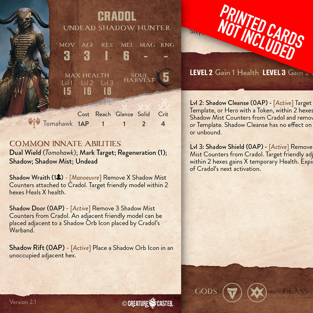 Cradol - Undead Shadow Hunter