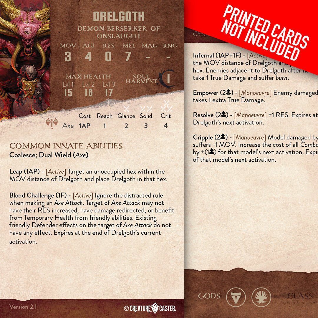 Drelgoth - Demon Berserker of Onslaught