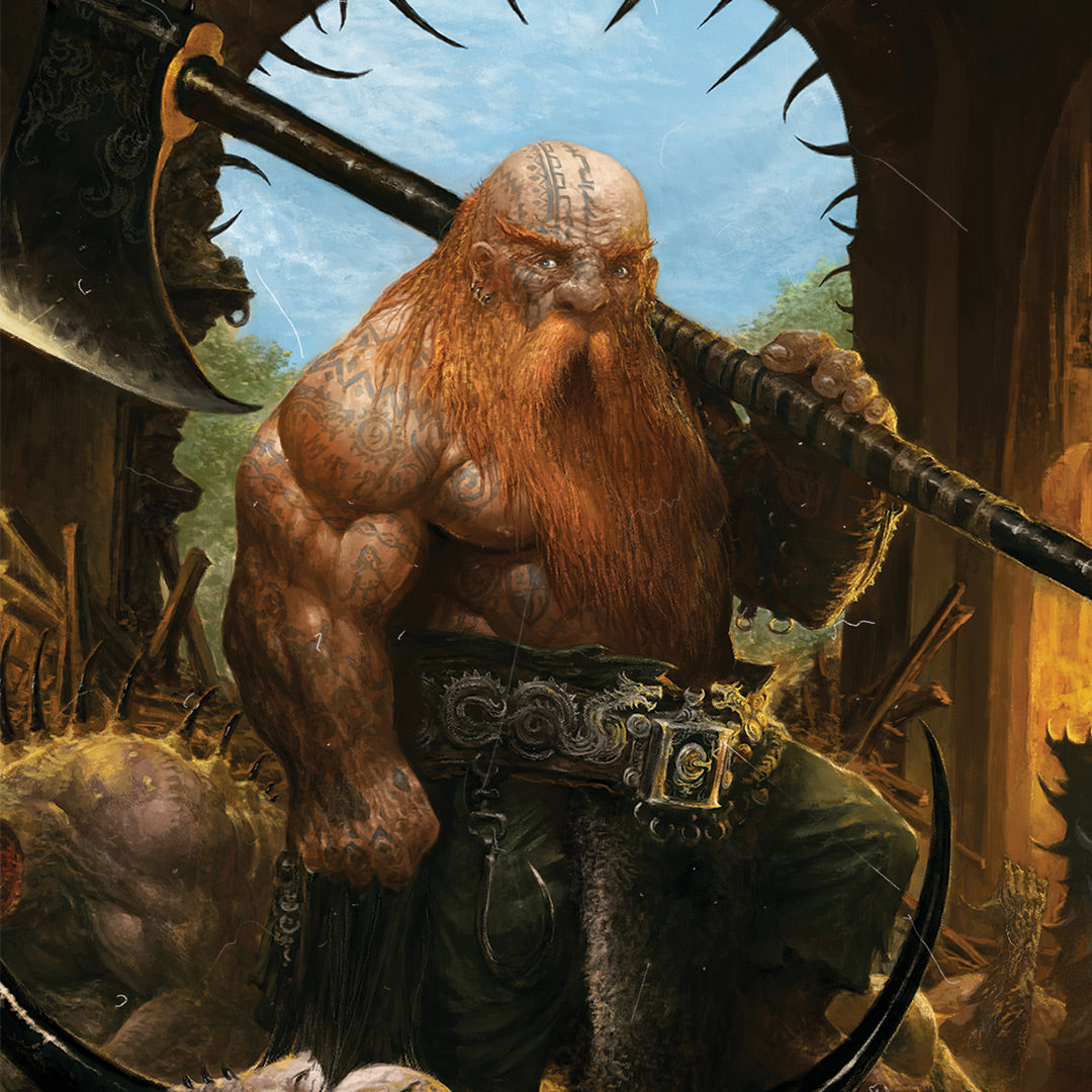 Brok - Dwarf Berserker