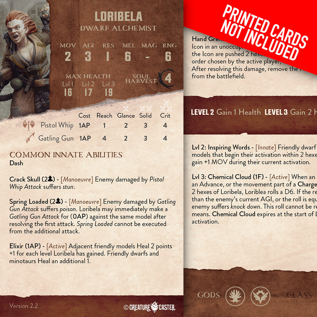 Loribela - Dwarf Alchemist