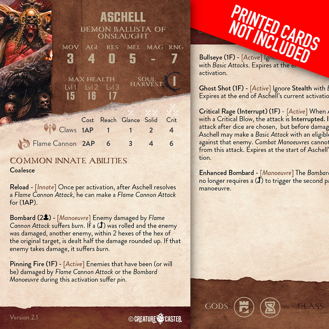 Aschell - Demon Ballista of Onslaught