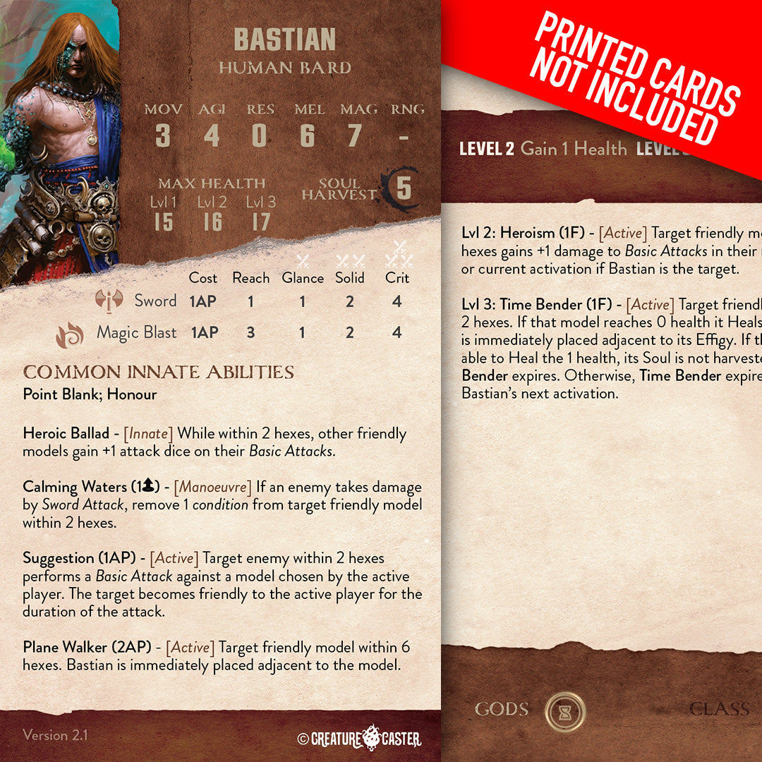 Bastian - Human Bard