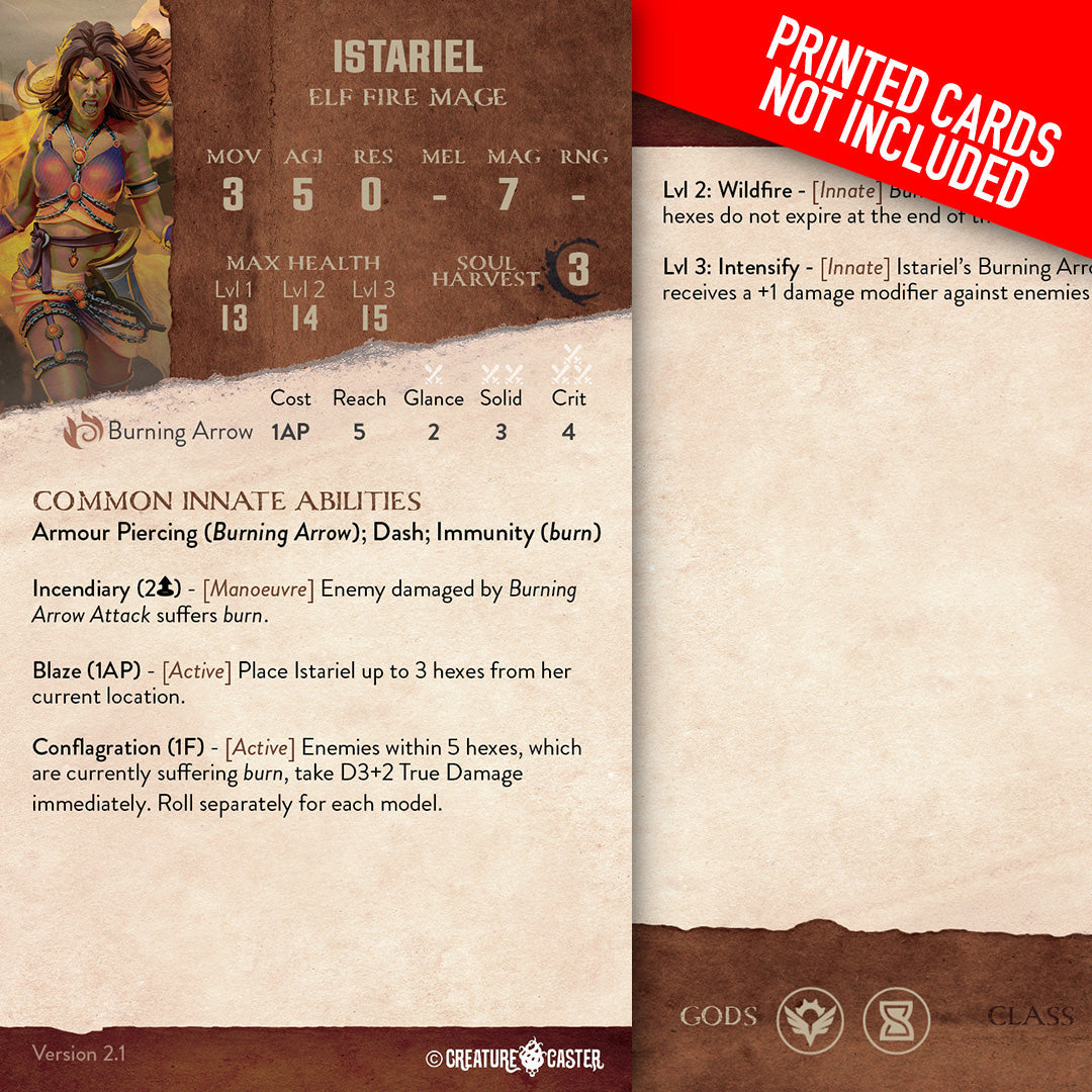 Istariel - Elf Fire Mage
