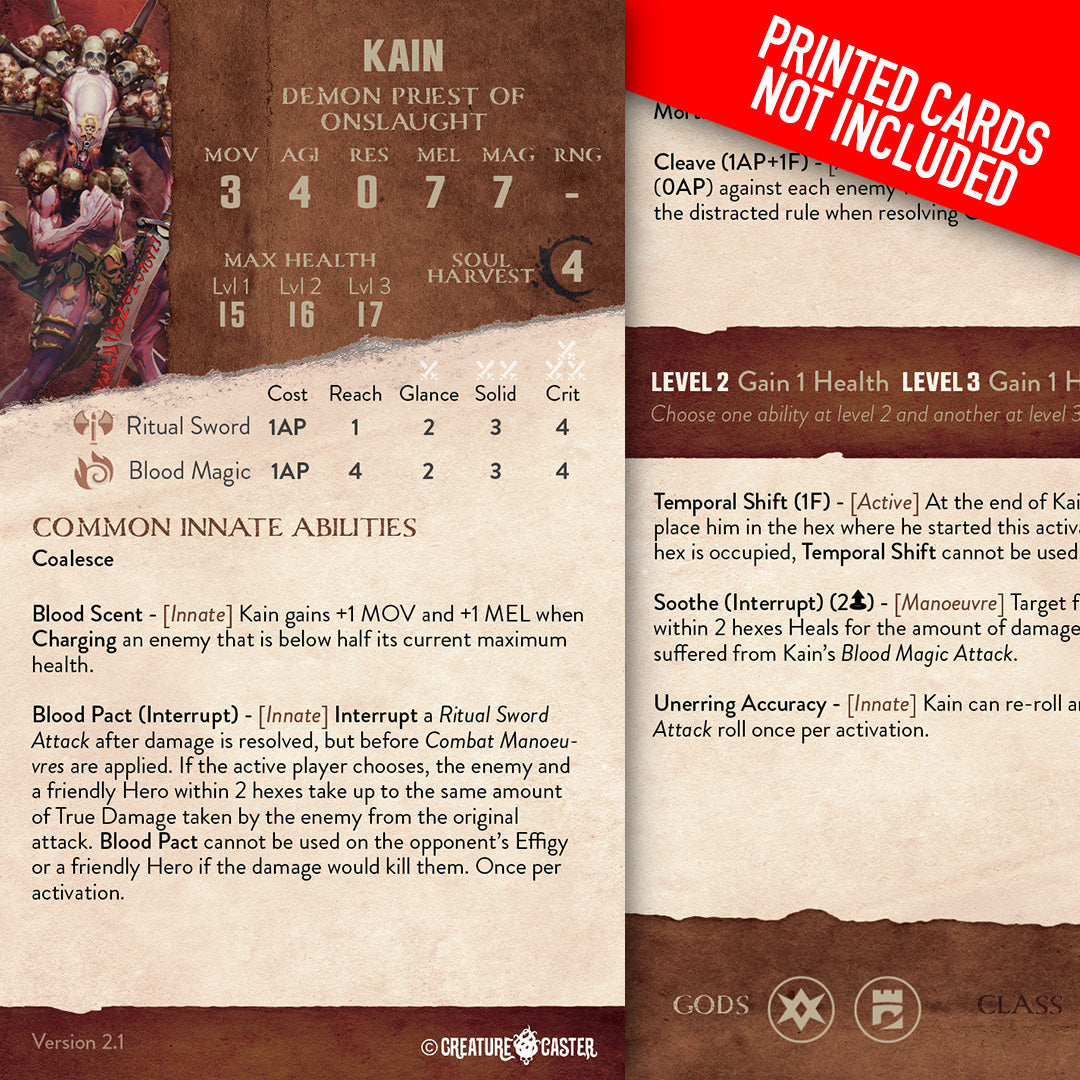 Kain - Demon Priest of Onslaught