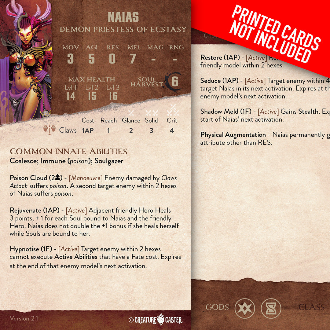 Naias - Demon Priestess of Ecstacy