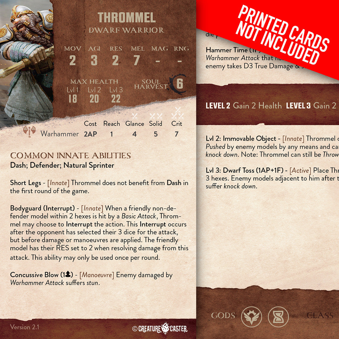 Thrommel - Dwarf Warrior