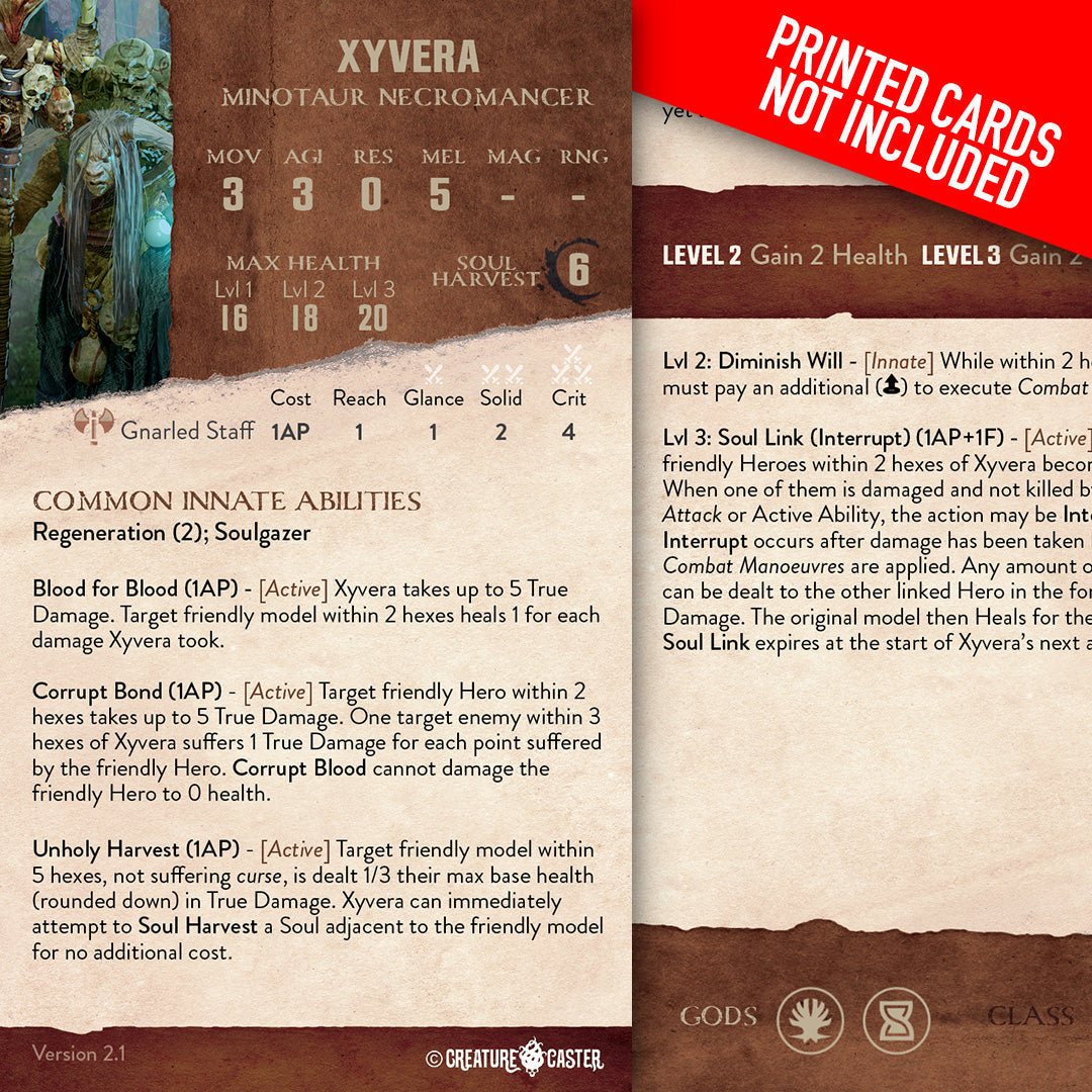 Xyvera - Minotaur Necromancer