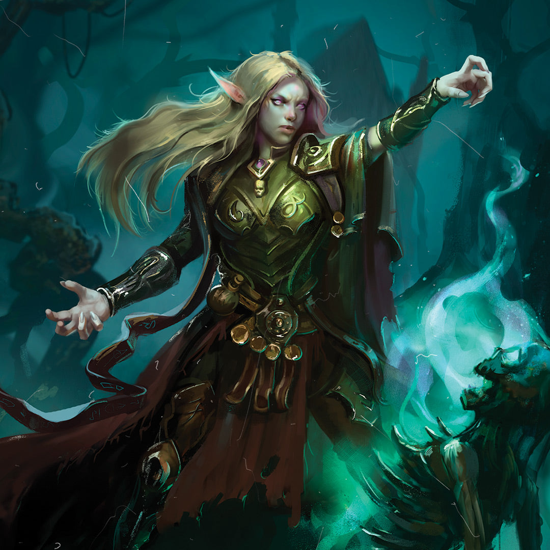 Saiyin - Elf Priestess